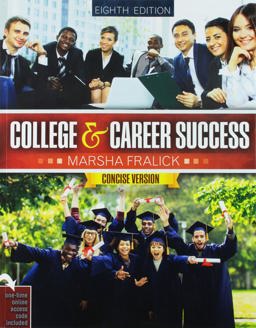 College and Career Success Concise Version 8th 9781524945343 Front Cover