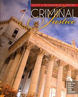 Criminal Justice 2nd 9781524945381 Front Cover