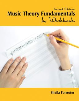 Music Theory Fundamentals: a Workbook 2nd 9781524960384 Front Cover