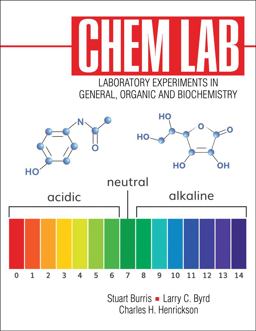 Chem Lab: Experiments in General Organic and Biochemistry  9781524961572 Front Cover
