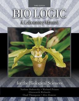 Bio Logic A Laboratory Manual for the Biological Sciences 3rd 9781524961602 Front Cover
