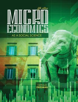 Microeconomics As a Social Science 5th 9781524966423 Front Cover