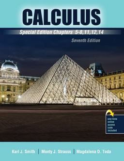 Calculus: Special Edition Chapters 5-8, 11, 12, 14