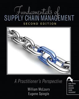 Fundamentals of Supply Chain Management: a Practitioner's Perspective 2nd 9781524975067 Front Cover