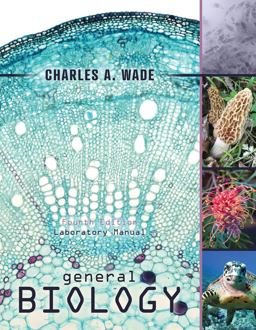 General Biology Laboratory Manual 4th 9781524982829 Front Cover