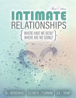 Intimate Relationships: Where Have We Been? Where Are We Going? 3rd 9781524983598 Front Cover