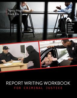 Report Writing Workbook for Criminal Justice  9781524985325 Front Cover