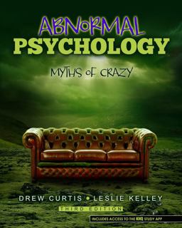 Abnormal Psychology Myths of Crazy 2nd 9781524992491 Front Cover