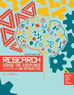 RESEARCH ACROSS THE DISCIPLINES  9781524996475 Front Cover