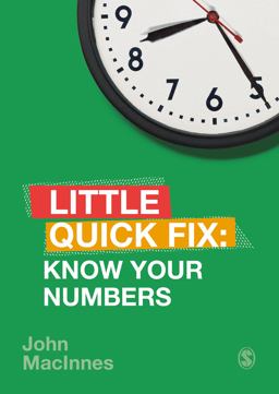 Know Your Numbers: Little Quick Fix  9781526458858 Front Cover