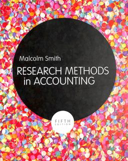 Research Methods in Accounting Research Methods in Accounting