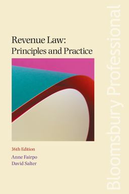 Revenue Law: Principles and Practice Revenue Law: Principles and Practice