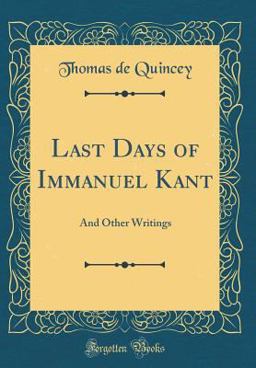Last Days of Immanuel Kant