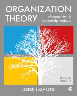 Organization Theory Management and Leadership Analysis 2nd 9781529605723 Front Cover