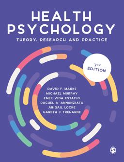 Health Psychology Theory, Research and Practice 7th 9781529609899 Front Cover