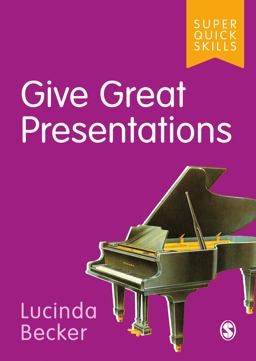 Give Great Presentations Give Great Presentations