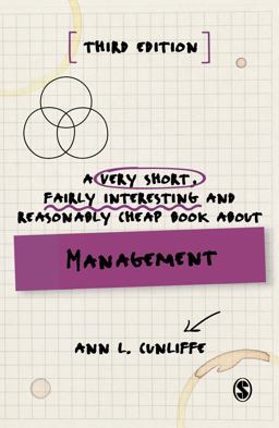 Very Short, Fairly Interesting and Reasonably Cheap Book About - Management 3rd 9781529710069 Front Cover
