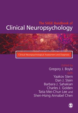 SAGE Handbook of Clinical Neuropsychology Clinical Neuropsychological Assessment and Diagnosis  9781529717761 Front Cover
