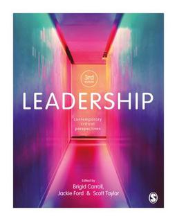 Leadership Contemporary Critical Perspectives 3rd 9781529774078 Front Cover