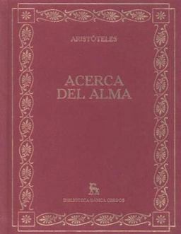 Acerca Del Alma Acerca Del Alma