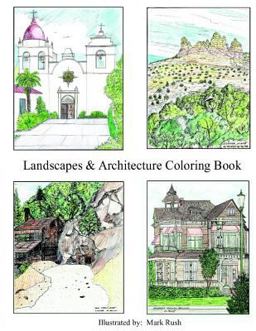 Landscape and Architecture Coloring Book