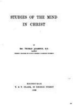 Studies of the Mind in Christ
