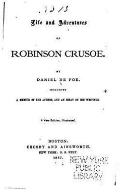 Life and Adventures of Robinson Crusoe
