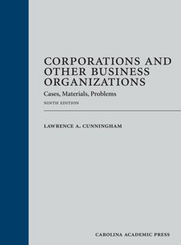 Corporations and Other Business Organizations Corporations and Other Business Organizations
