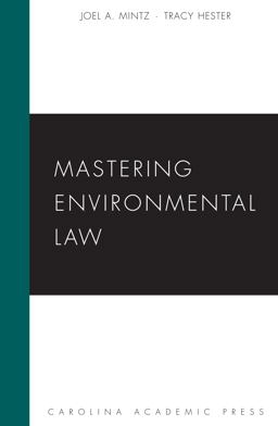 Mastering Environmental Law  9781531000905 Front Cover