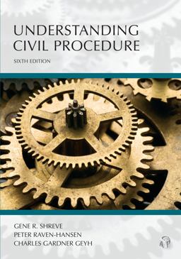 Understanding Civil Procedure:  9781531005412 Front Cover