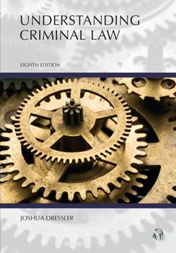 Understanding Criminal Law: 8th 9781531007911 Front Cover