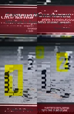 Crime and Measurement Methods in Forensic Investigation 3rd 9781531008529 Front Cover