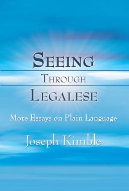 Seeing Through Legalese  9781531008642 Front Cover