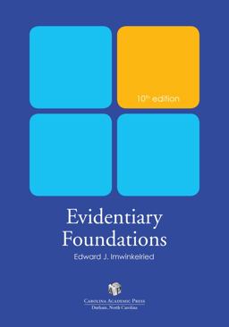 Evidentiary Foundations