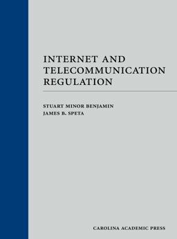Internet and Telecommunication Regulation  9781531010904 Front Cover