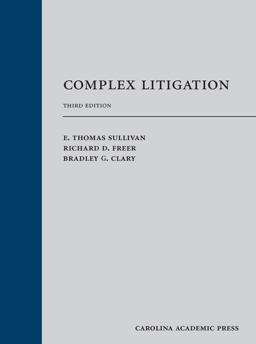 Complex Litigation 3rd 9781531011055 Front Cover