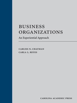 Business Organizations An Experiential Approach  9781531012076 Front Cover