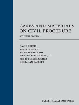 Cases and Materials on Civil Procedure