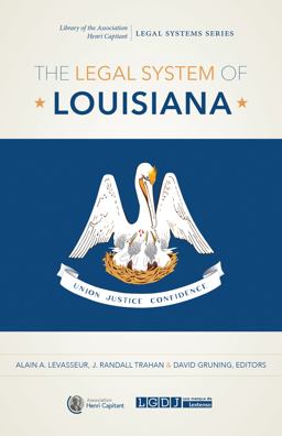 Legal System of Louisiana  9781531014230 Front Cover