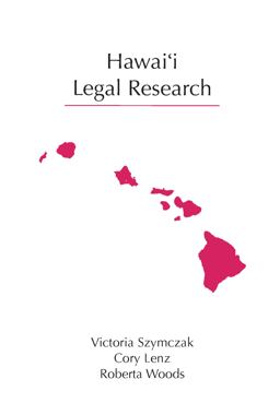 Hawaii Legal Research  9781531017149 Front Cover