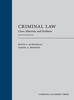 Criminal Law: Problems, Statutes, and Cases  9781531017361 Front Cover