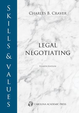 Skills & Values: Legal Negotiating  9781531017811 Front Cover