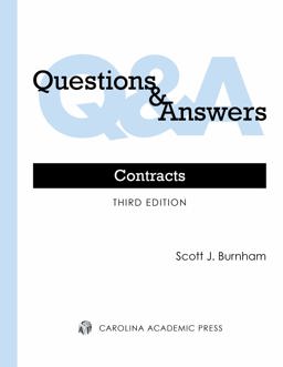 Questions & Answers: Contracts  9781531017972 Front Cover