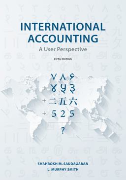 International Accounting A User Perspective 5th 9781531018665 Front Cover