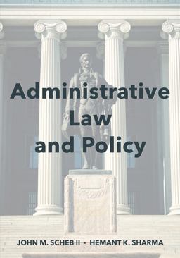 Administrative Law and Policy  9781531019372 Front Cover