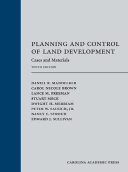 Planning and Control of Land Development