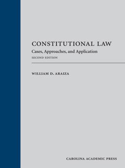     CONSTITUTIONAL LAW:CASES,APPROACHES  9781531020903 Front Cover