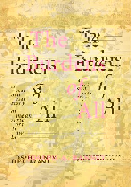 Burdens of All A Social History of American Tort Law  9781531023331 Front Cover