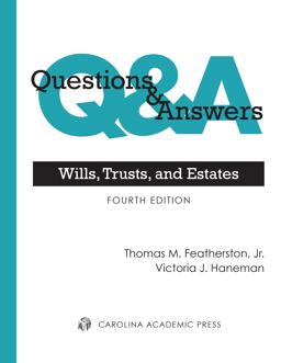 Questions and Answers: Wills, Trusts, and Estates 4th 9781531024239 Front Cover