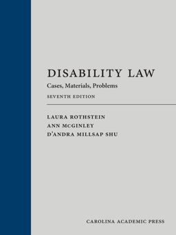 Disability Law Cases, Materials, Problems 7th 9781531028169 Front Cover